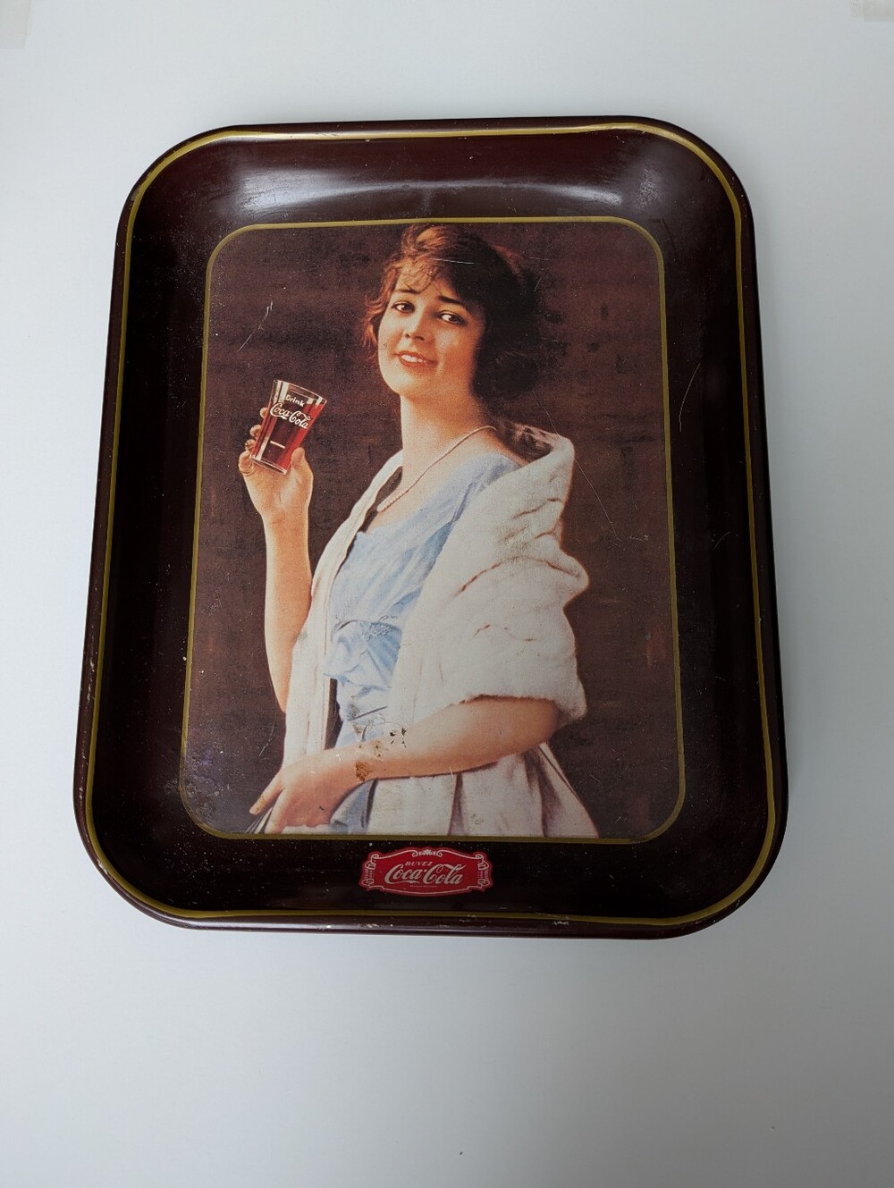 1970's Reproduction Vintage Coca Cola tray